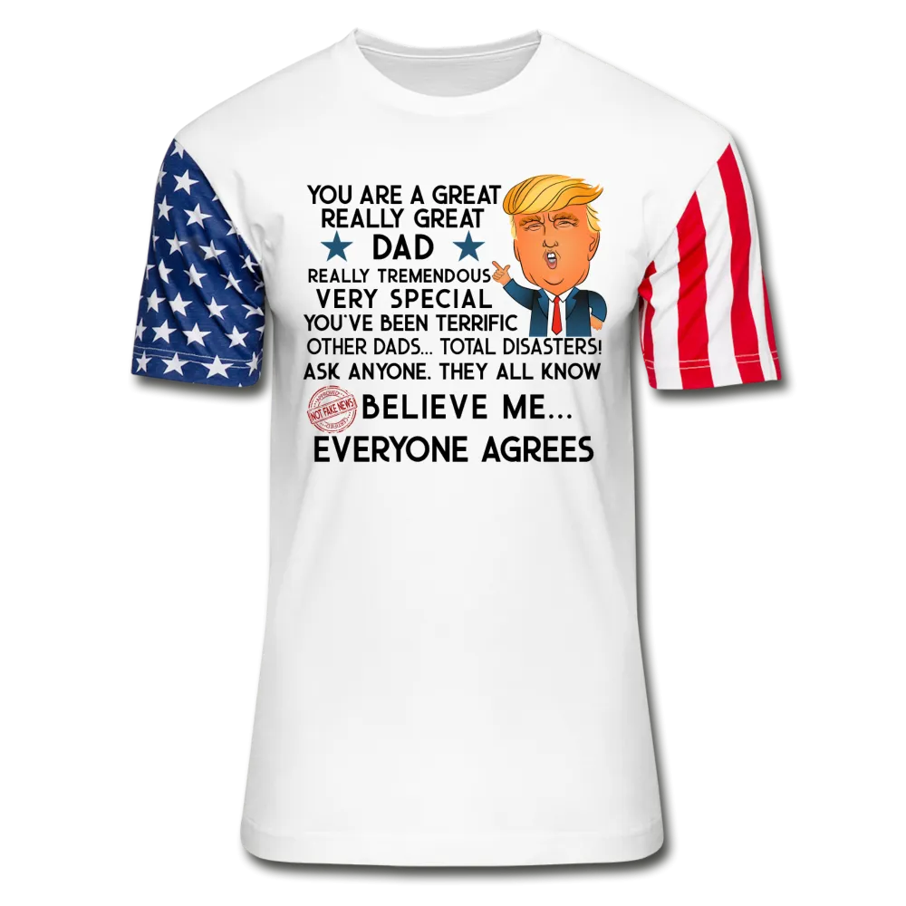 Trump Dad Stars & Stripes T-Shirt (CK1895)