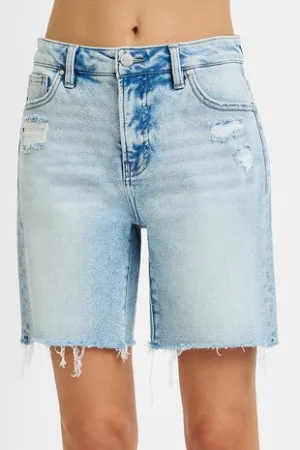 Tummy Control High Rise Loose Fit Shorts