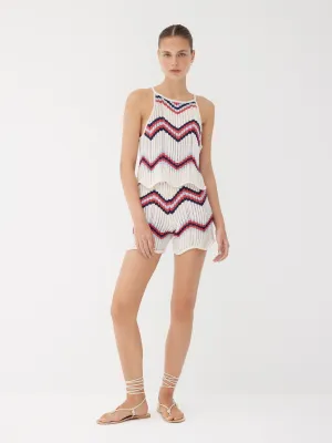 Twilight Cotton Crochet Shorts