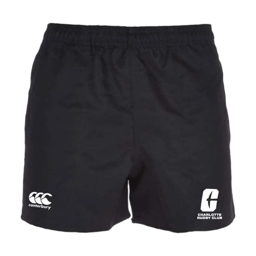 UNC Charlotte Professional Polyester Rugby Short by Canterbury