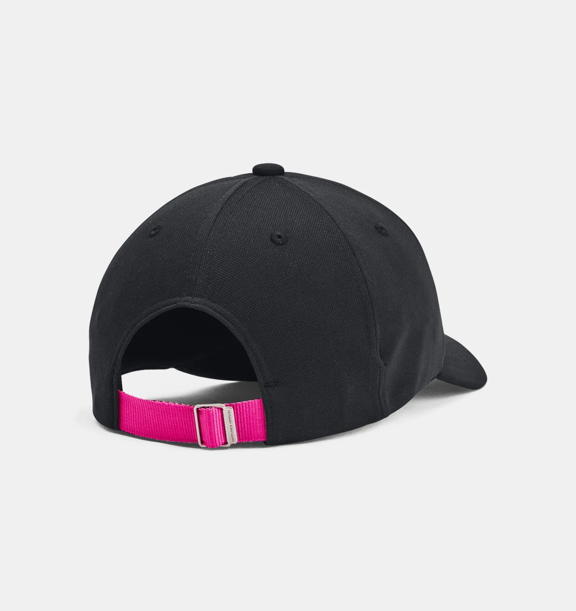 Under Armour Girls' UA Blitzing Adjustable Cap - Black / Rebel Pink