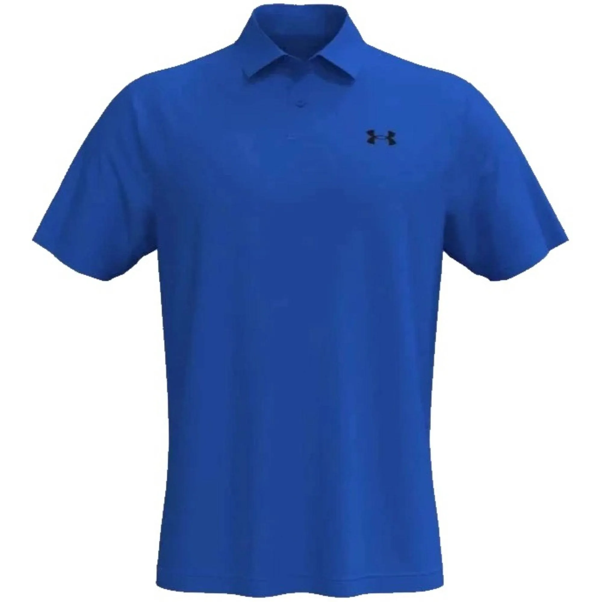 Under Armour Mens Tee To Green Polo - VERSA BLUE
