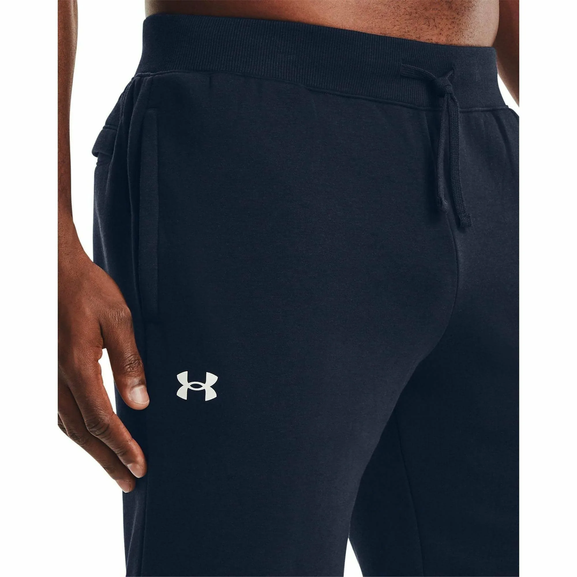 Under Armour Rival Mens Fleece Shorts - Navy