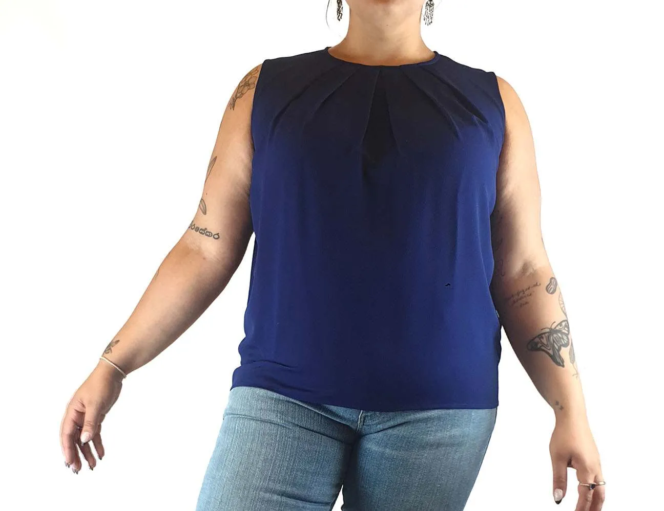 Uniqlo bluey purple sleeveless top size XL (best fits size 16)