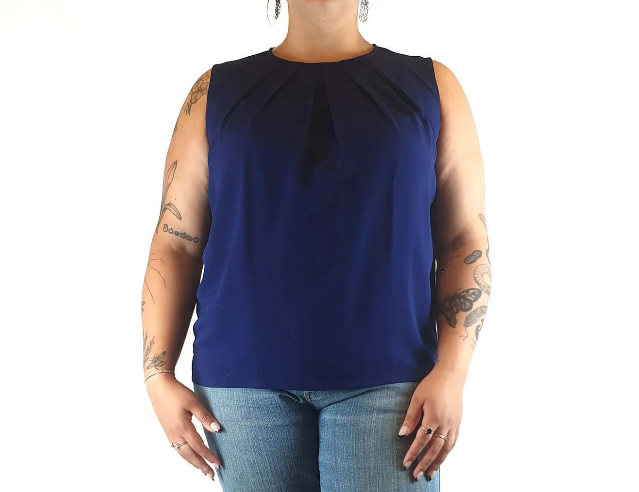 Uniqlo bluey purple sleeveless top size XL (best fits size 16)