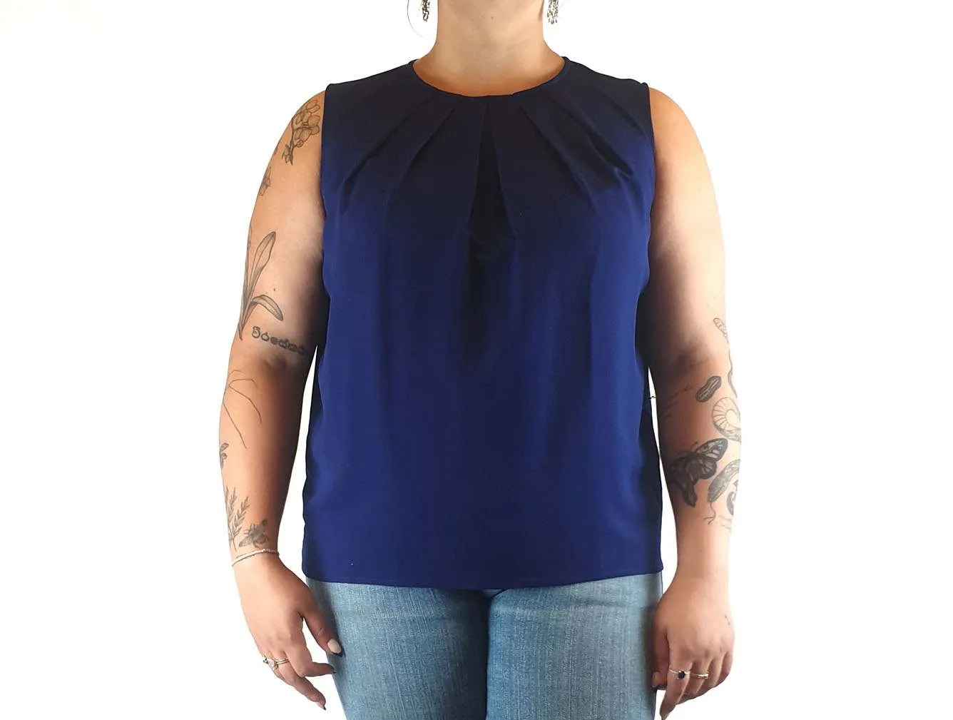 Uniqlo bluey purple sleeveless top size XL (best fits size 16)