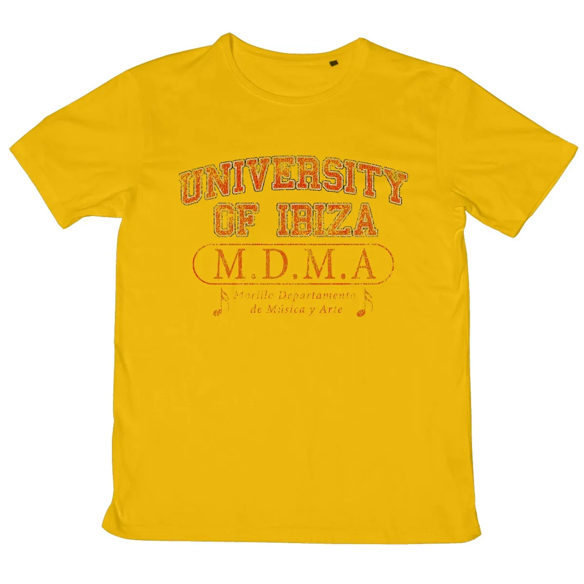 University of Ibiza Men's T-shirt Music Department
