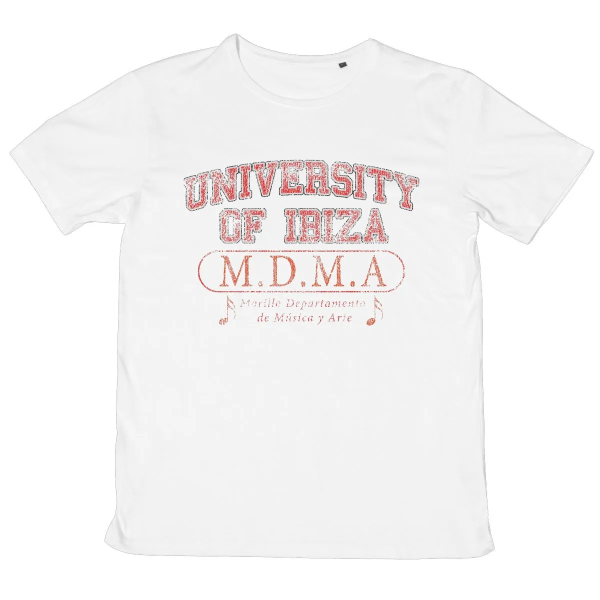 University of Ibiza Men's T-shirt Music Department