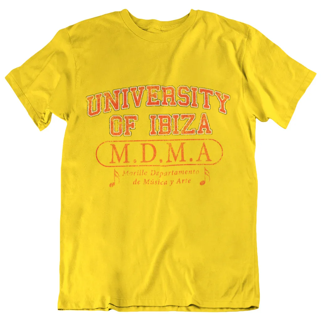 University of Ibiza Men's T-shirt Music Department