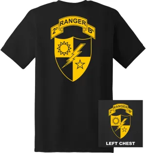 US Army - 2nd Ranger Battalion T-Shirt