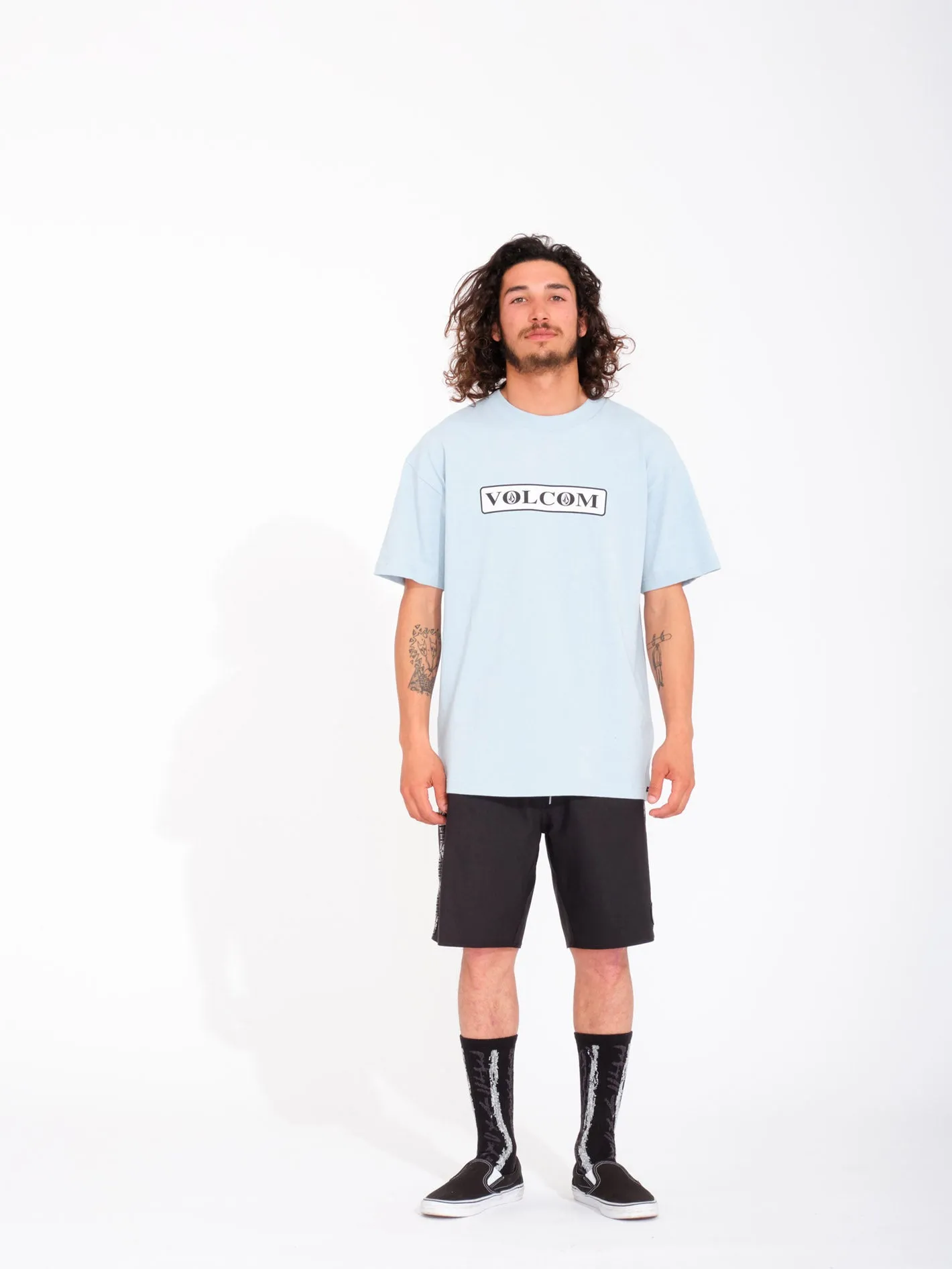 V Ent Stone X2 T-shirt - CELESTIAL BLUE