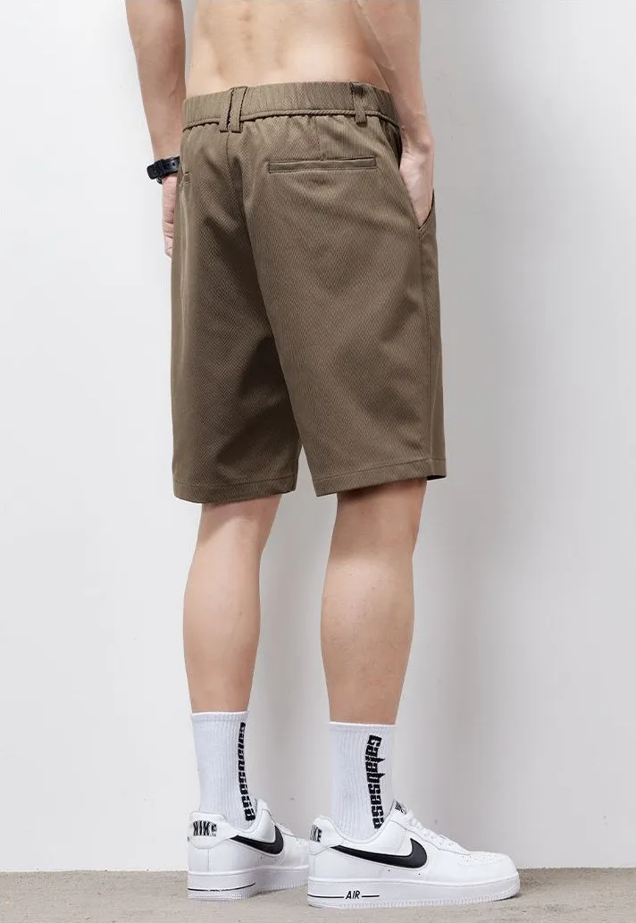 Versatile and Casual Solid Color Chino Shorts for Any Occasion