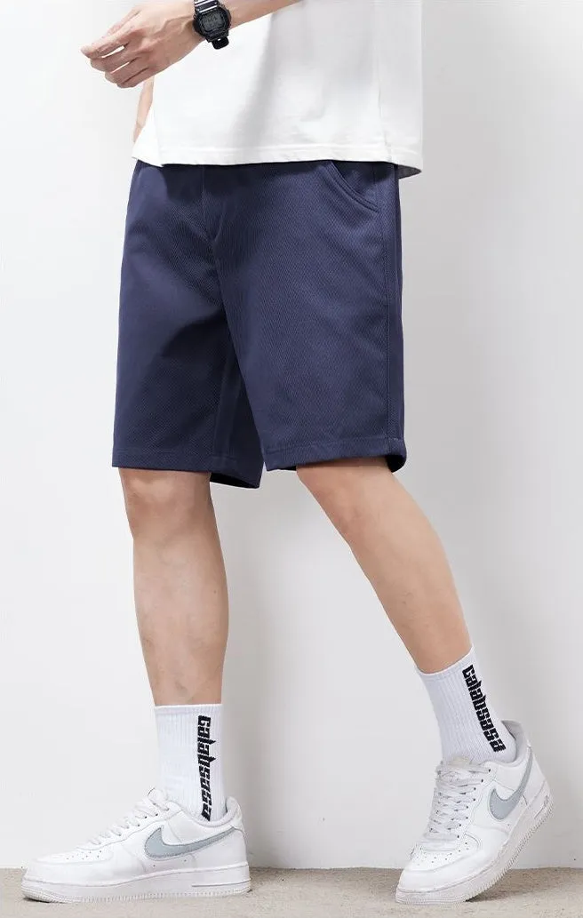 Versatile and Casual Solid Color Chino Shorts for Any Occasion