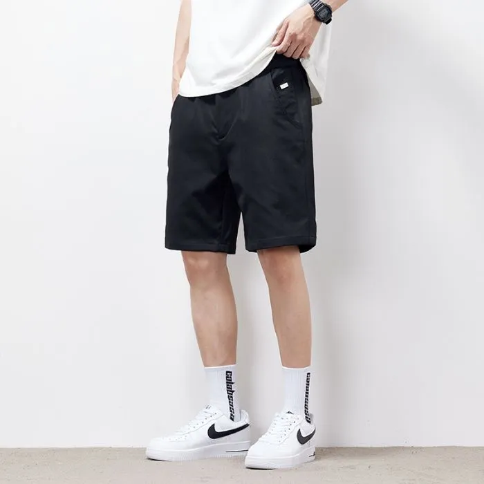Versatile and Casual Solid Color Chino Shorts for Any Occasion