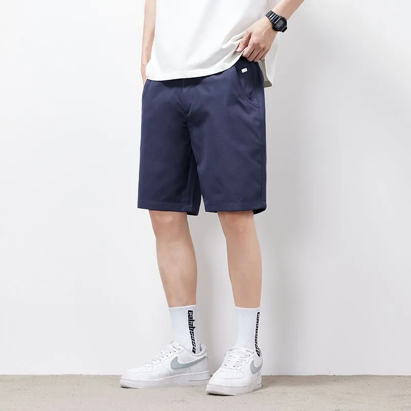 Versatile and Casual Solid Color Chino Shorts for Any Occasion