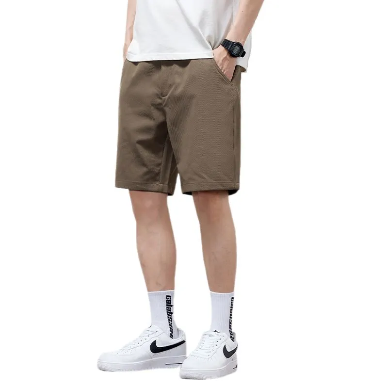 Versatile and Casual Solid Color Chino Shorts for Any Occasion