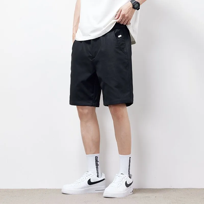 Versatile and Casual Solid Color Chino Shorts for Any Occasion