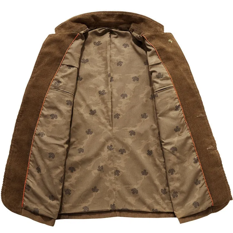 Veste Velours Côtelé Homme Vintage