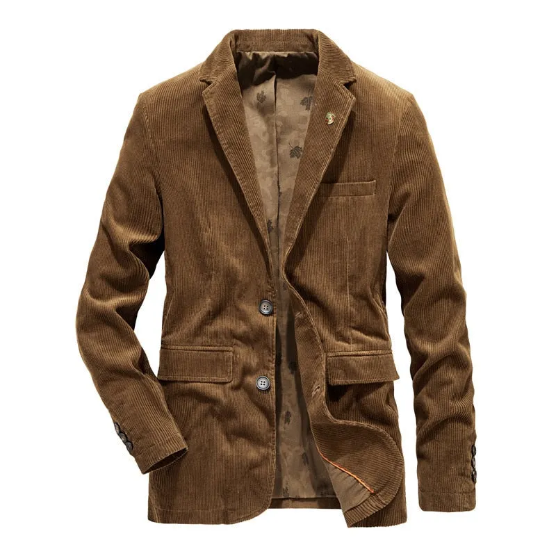 Veste Velours Côtelé Homme Vintage