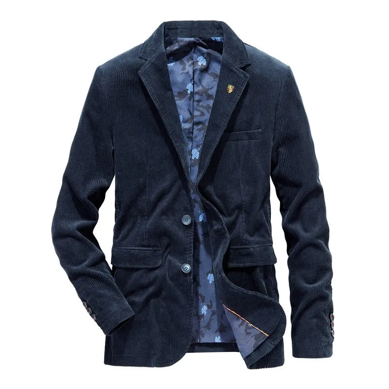 Veste Velours Côtelé Homme Vintage