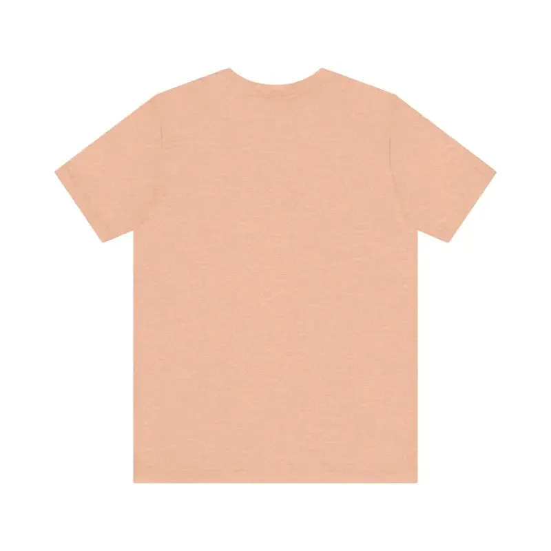 Vibrant Unisex Jersey Tee with Fun Hat and Floral Flair