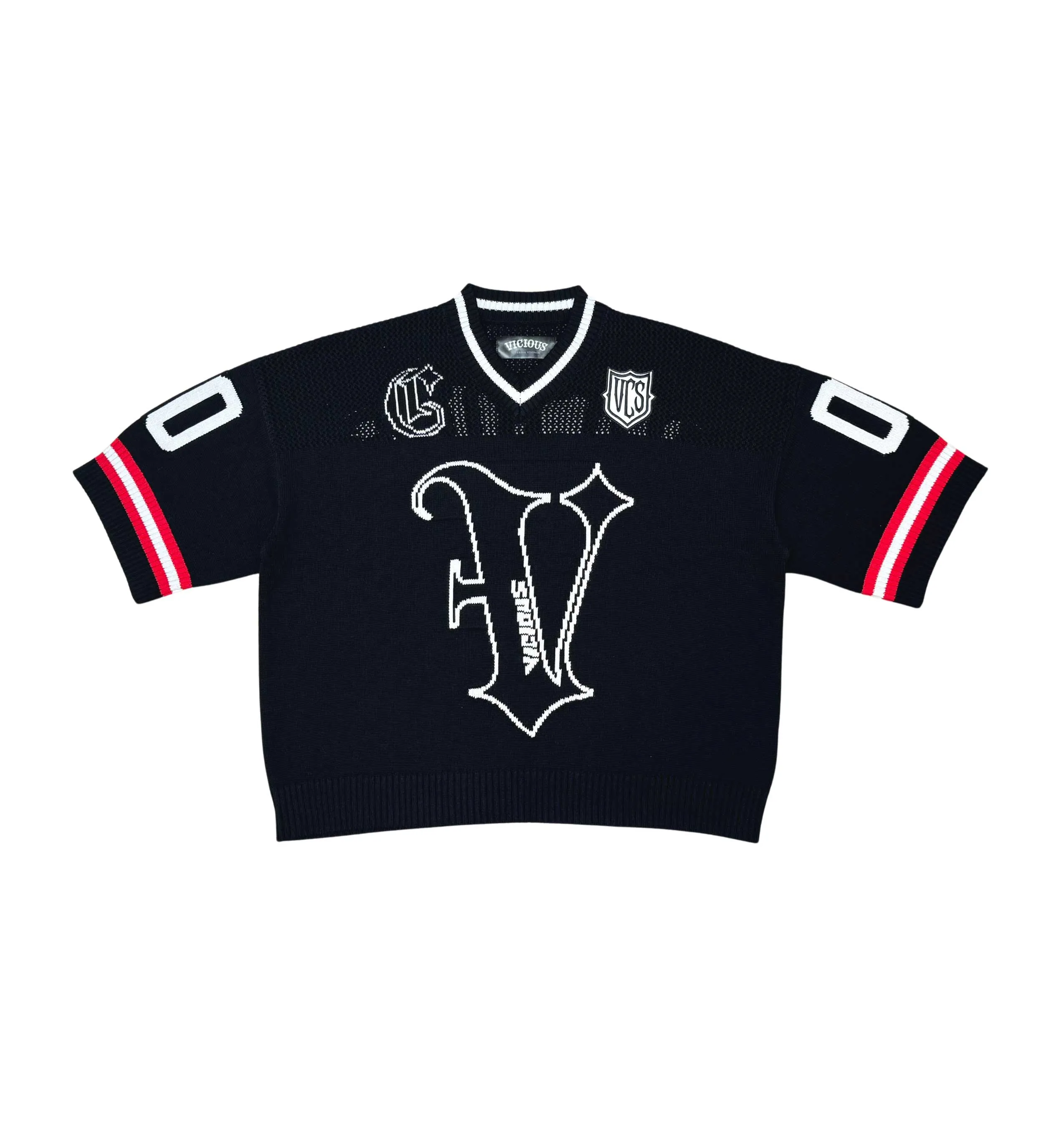 Vicious crop jersey sweater