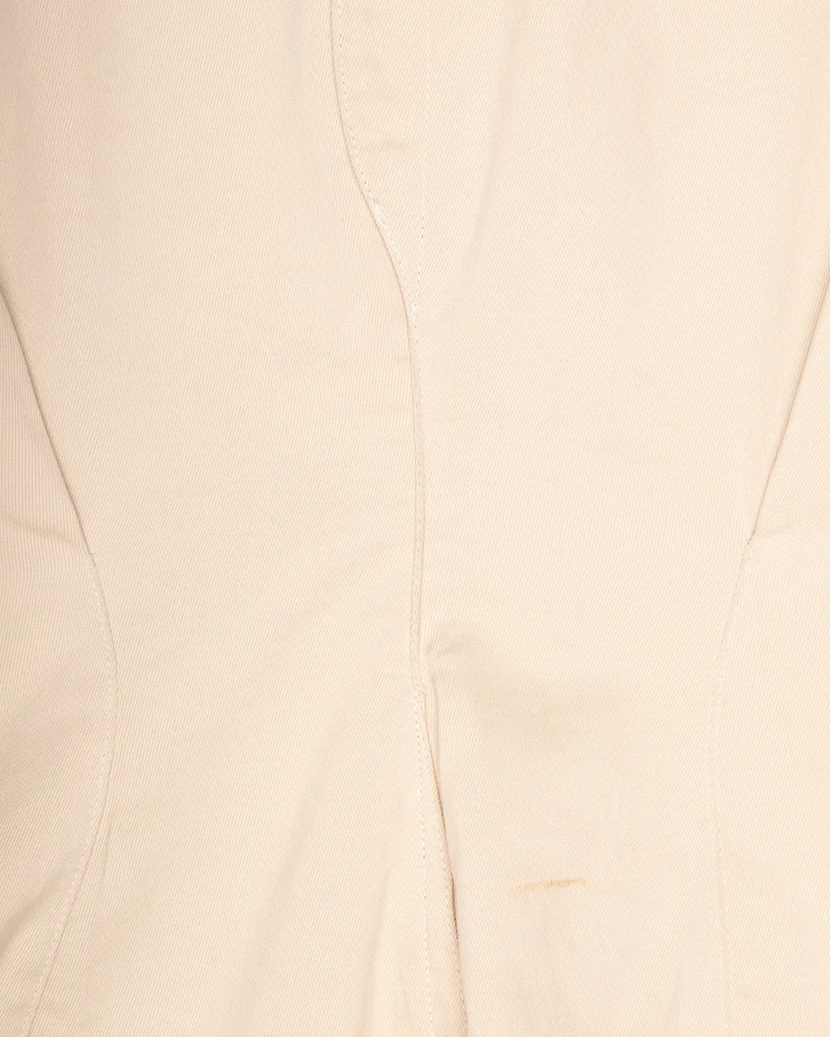 Vintage '80s Mugler beige blazer