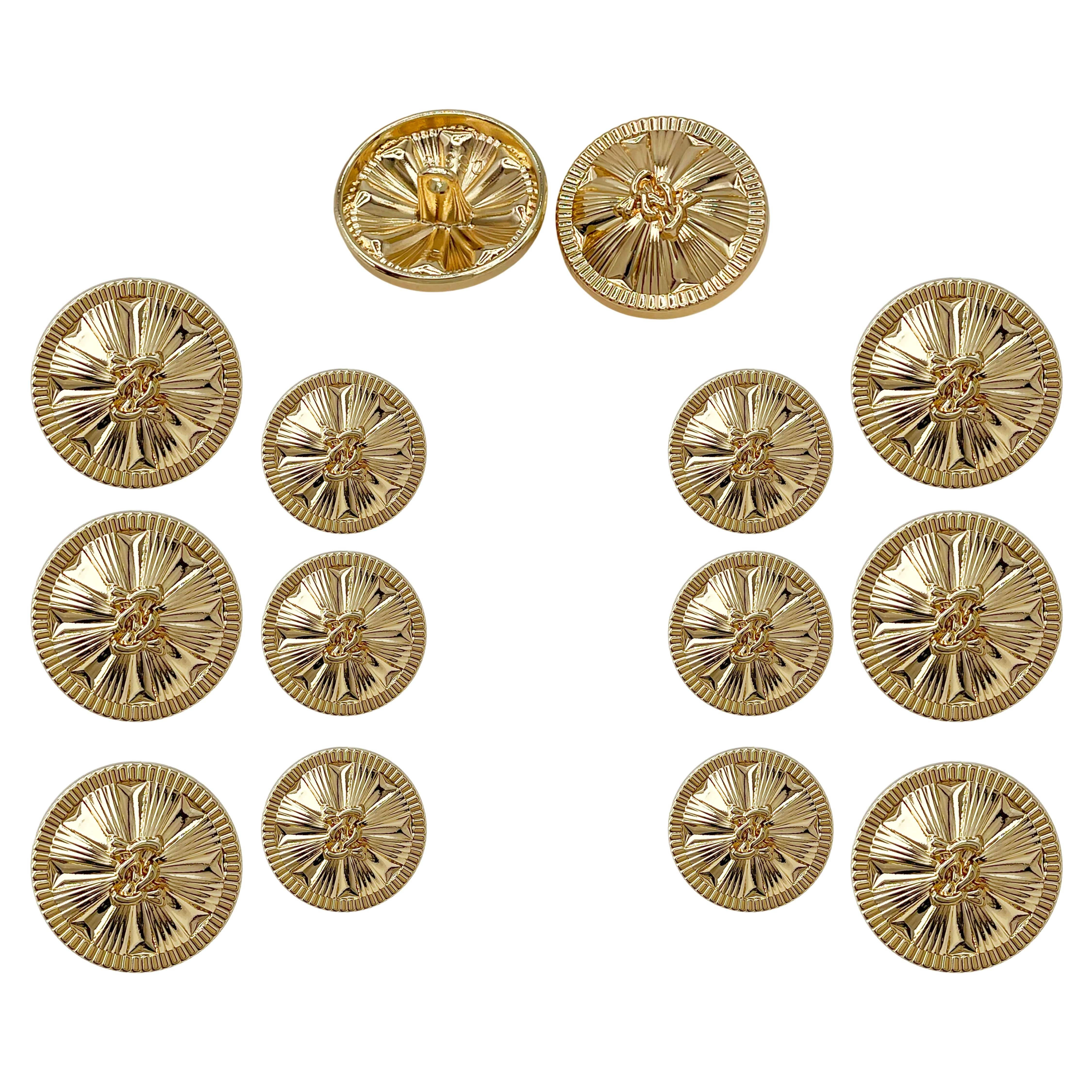 Vintage-Style Buttons for Clothing and Accessories