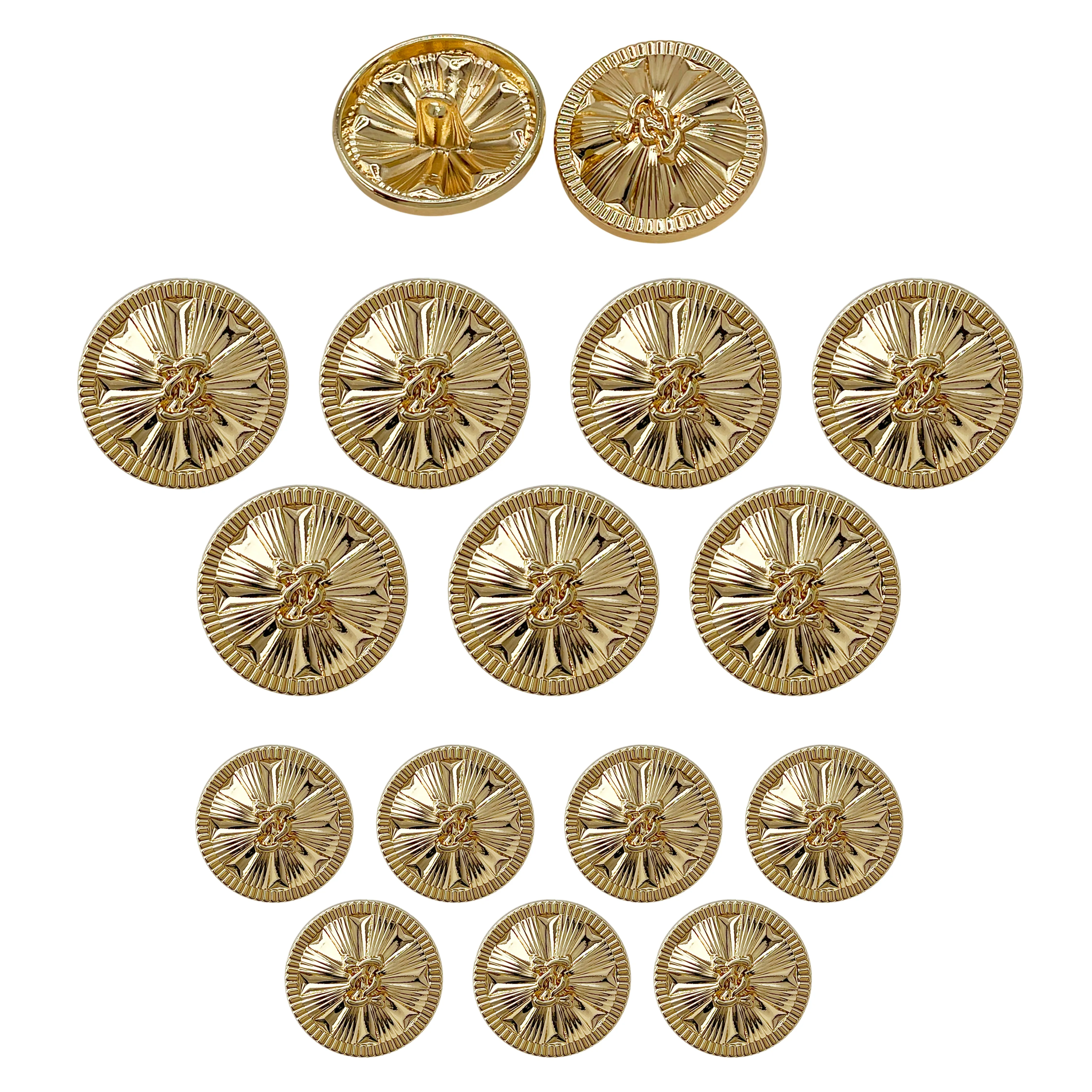 Vintage-Style Buttons for Clothing and Accessories