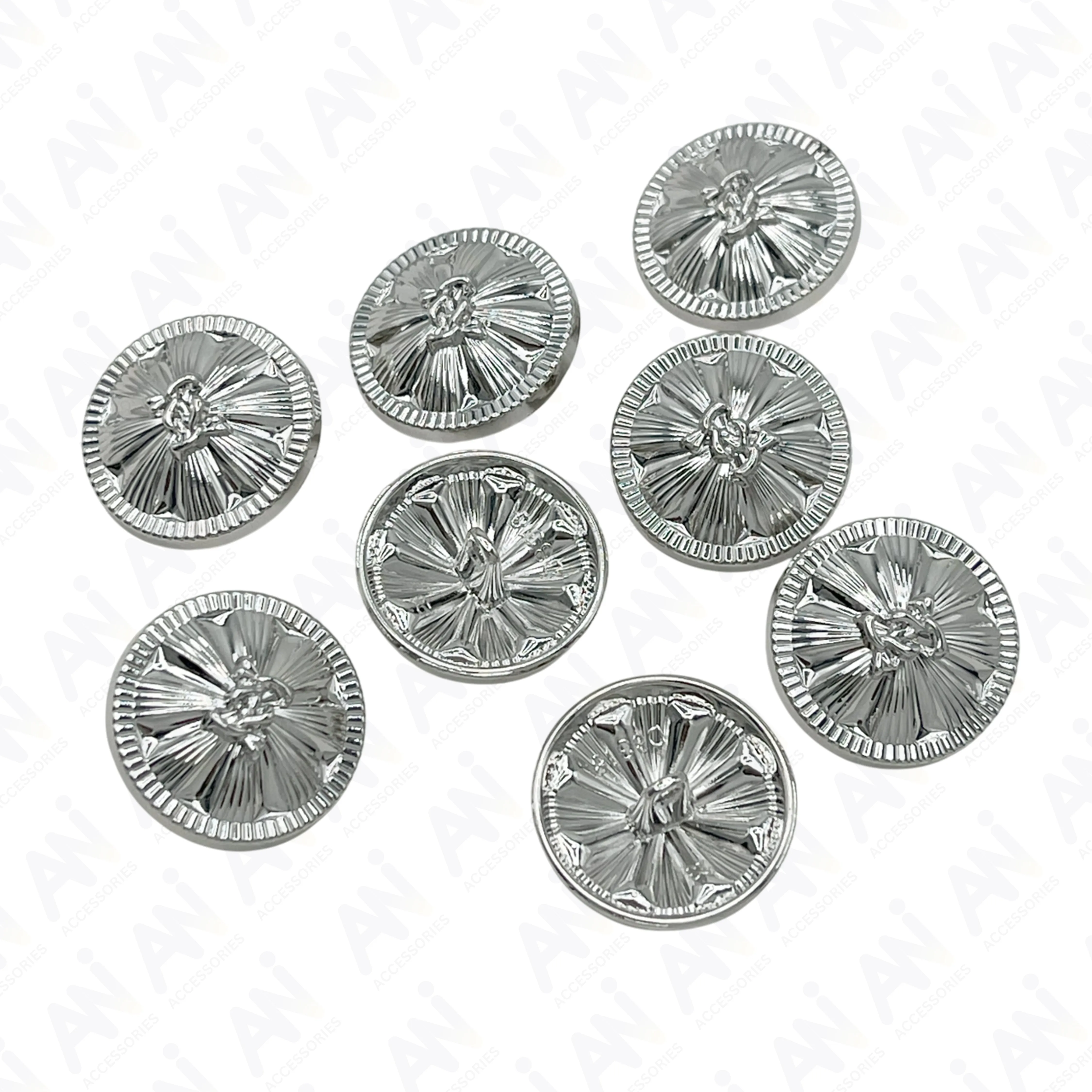 Vintage-Style Buttons for Clothing and Accessories