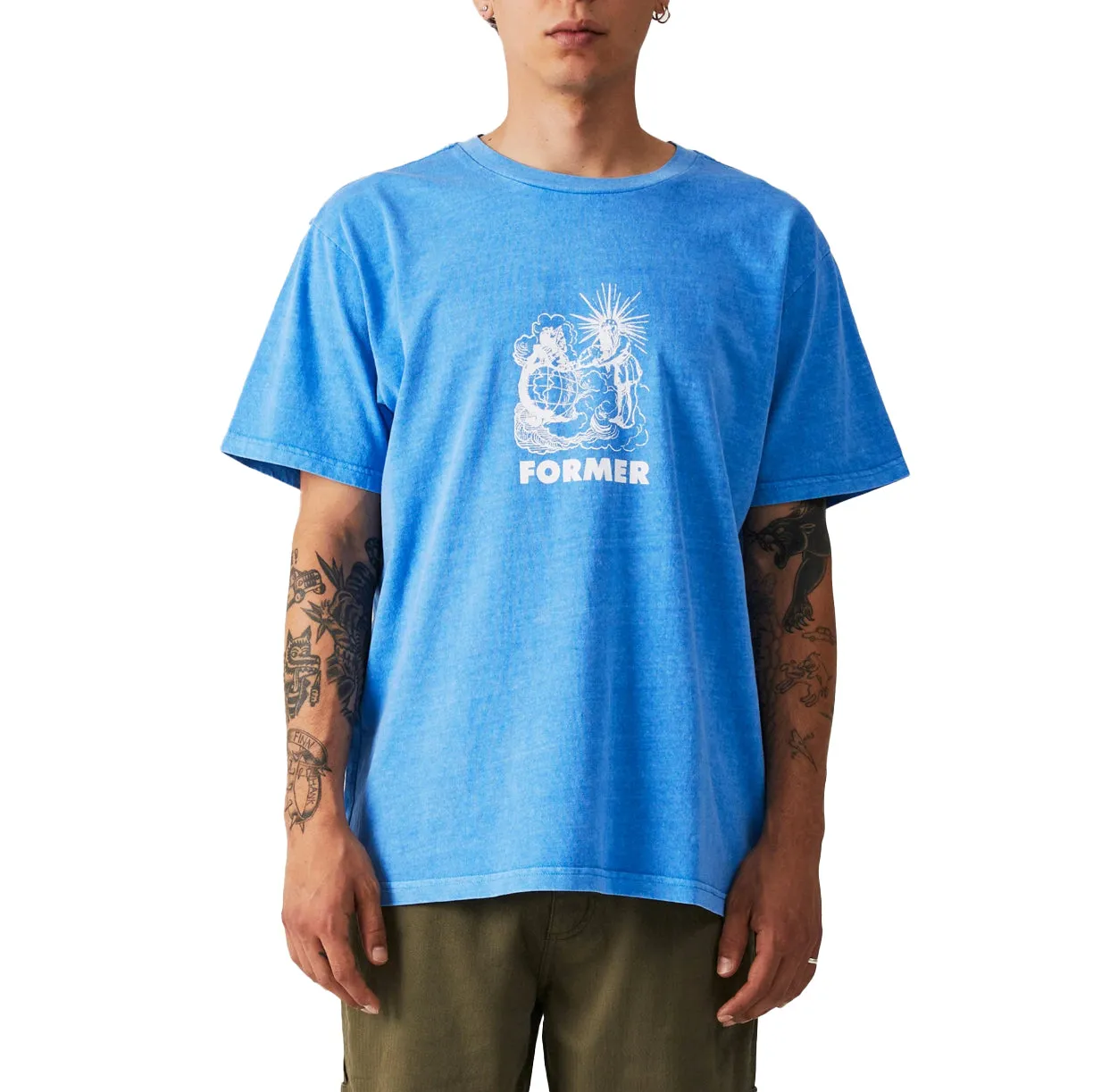VIRTUOUS T-SHIRT PALE BLUE