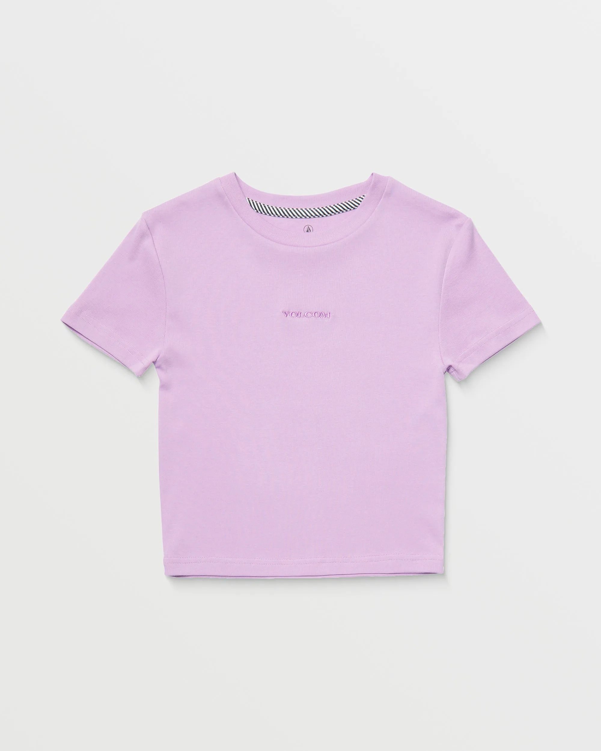 Volcomstone Tight Crop T-shirt - IRIS PURPLE
