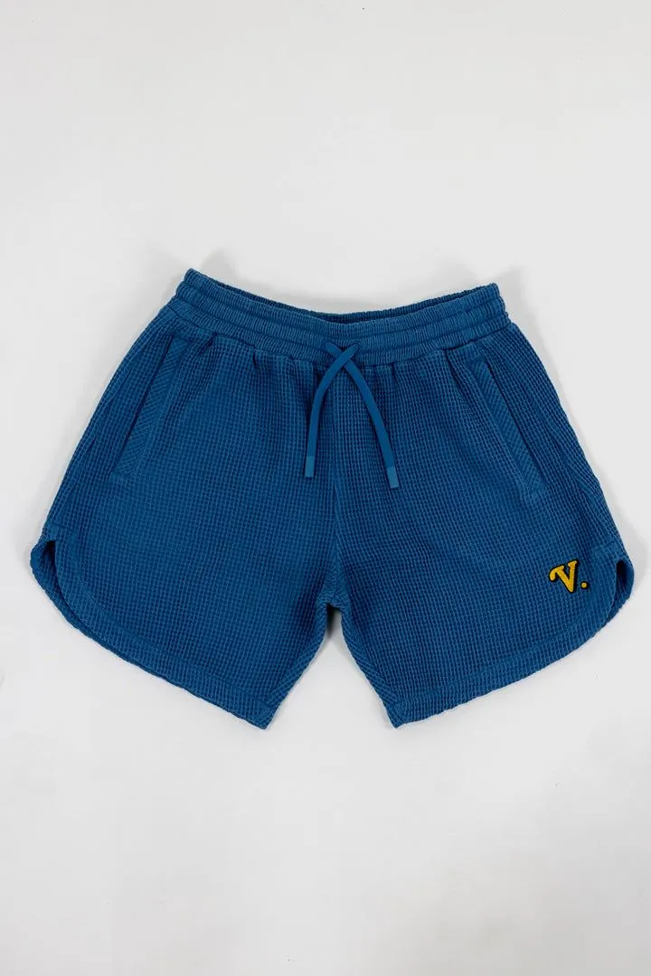 Waffle Resort Shorts (Blue)