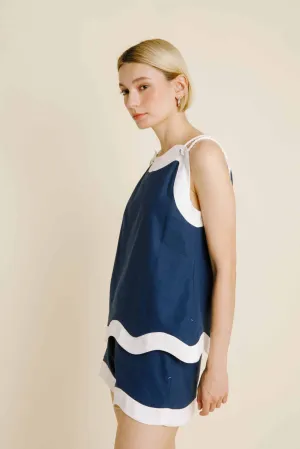 Wave Hem Short & Top Set