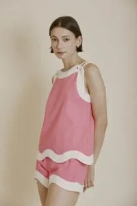 Wave Hem Short & Top Set