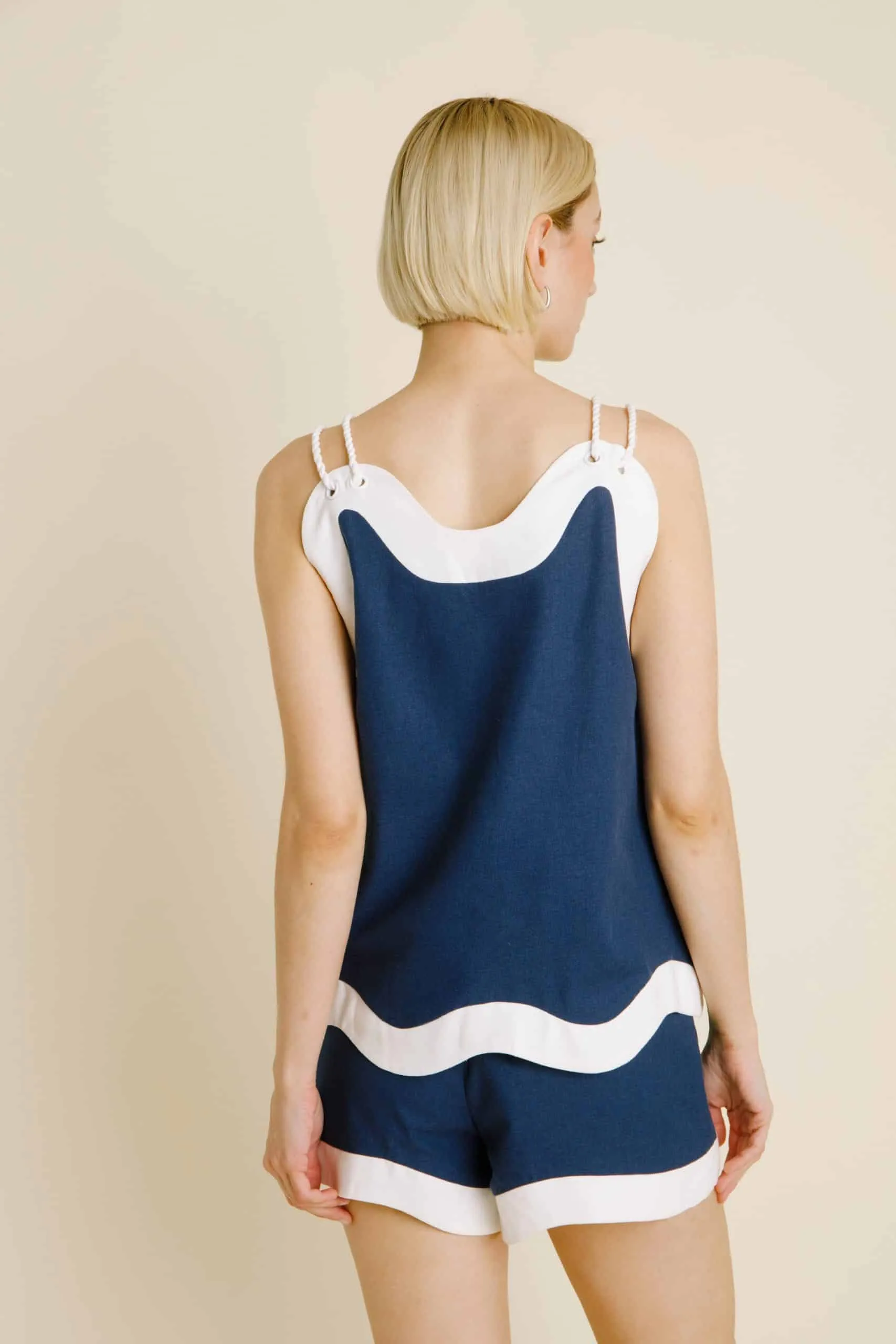 Wave Hem Short & Top Set