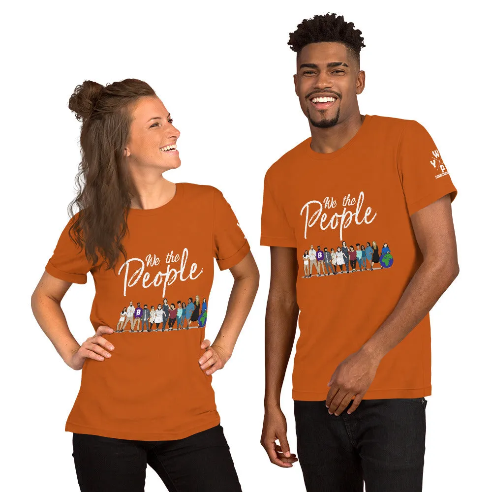 We the People - Bold - White - Short-Sleeve Unisex T-Shirt