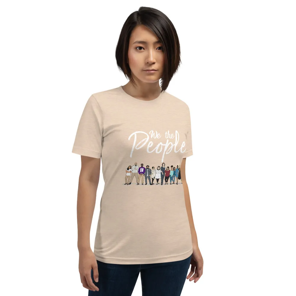 We the People - Bold - White - Short-Sleeve Unisex T-Shirt