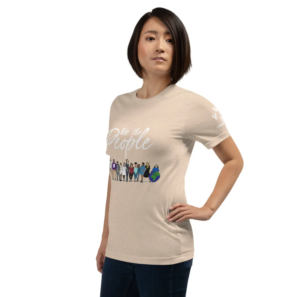 We the People - Bold - White - Short-Sleeve Unisex T-Shirt