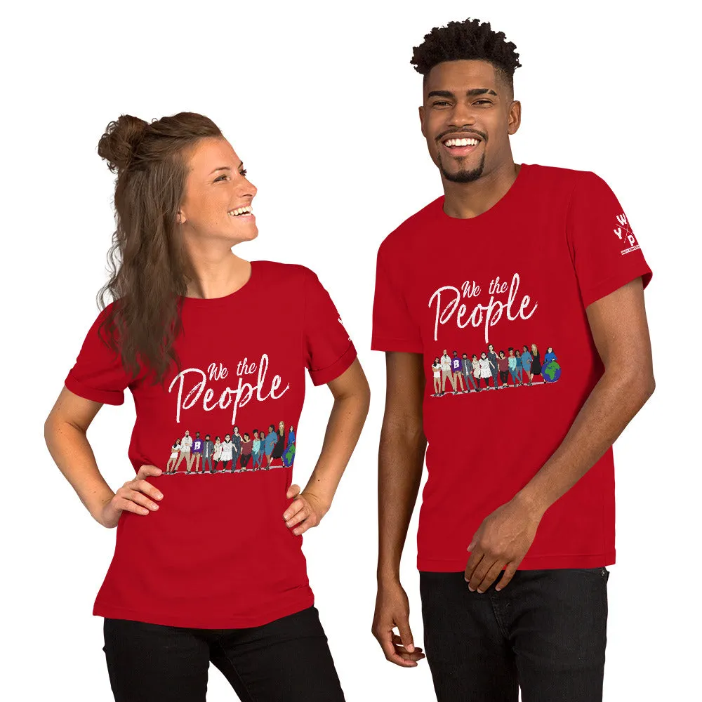 We the People - Bold - White - Short-Sleeve Unisex T-Shirt