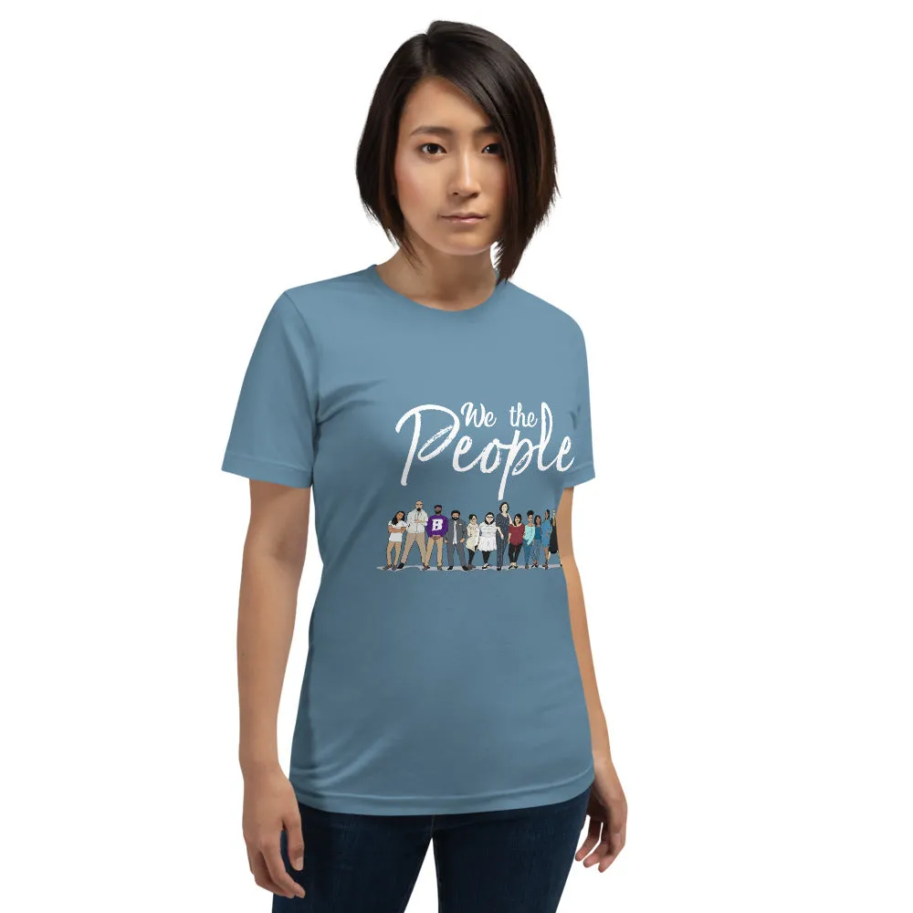 We the People - Bold - White - Short-Sleeve Unisex T-Shirt