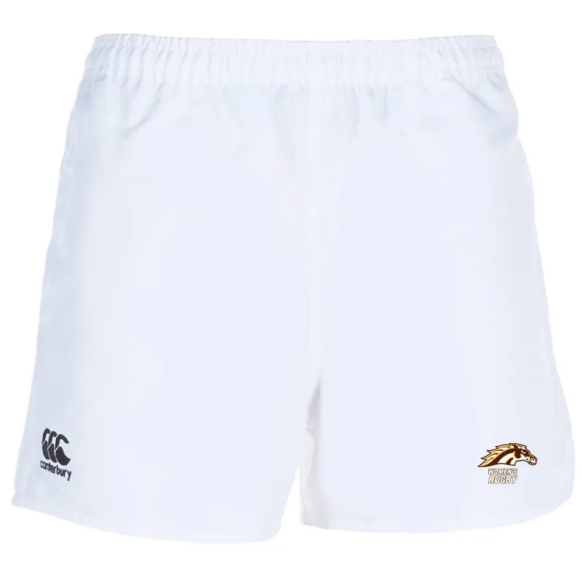 Western Michigan University Women's Rugby Professional Polyester Rugby Short by Canterbury