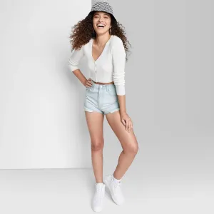 Wild Fable Women's Super-High Rise Cheeky Jean Shorts 83913872