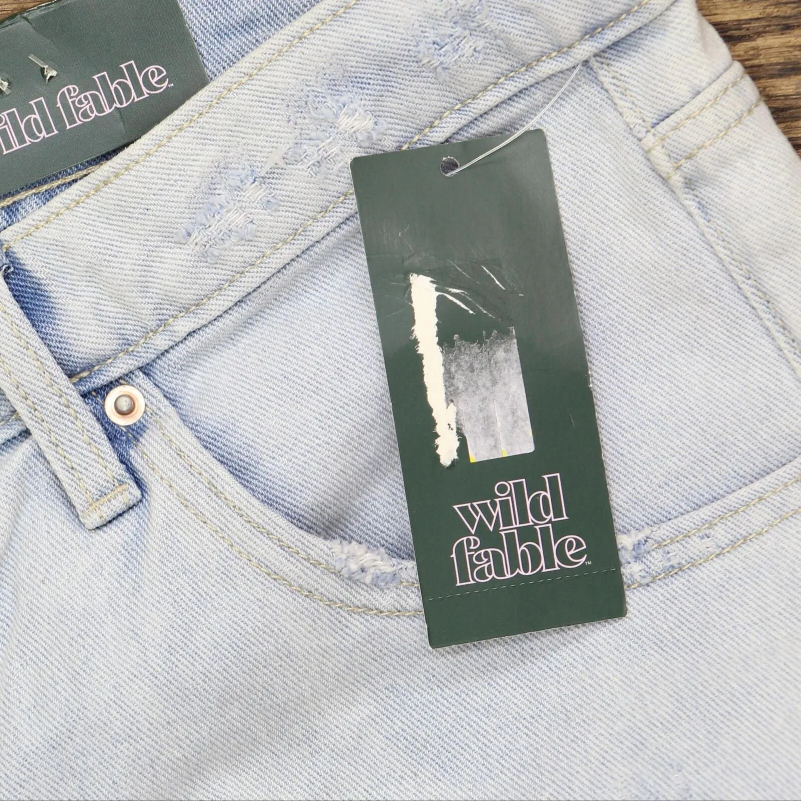 Wild Fable Women's Super-High Rise Cheeky Jean Shorts 83913872
