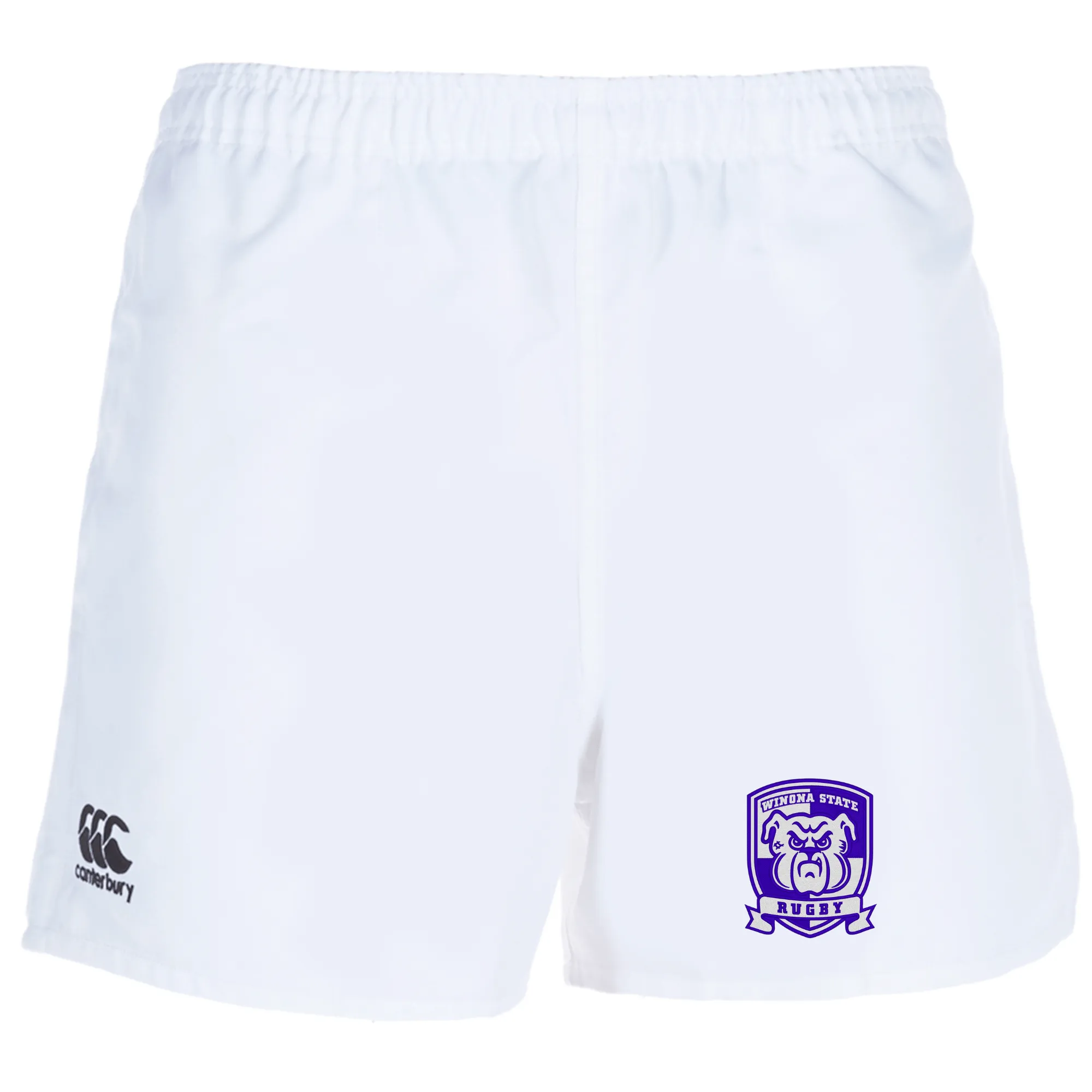 Winona State University Professional Polyester Rugby Short by Canterbury