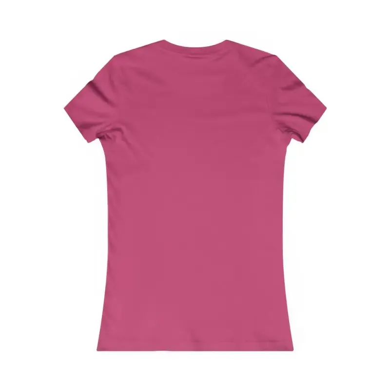 Women Favorite Tee with Bold Paint Illustration Vibe