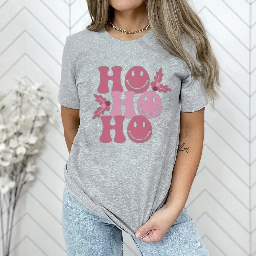 Women Happy Valentine's Day Print Graphic T-shirt