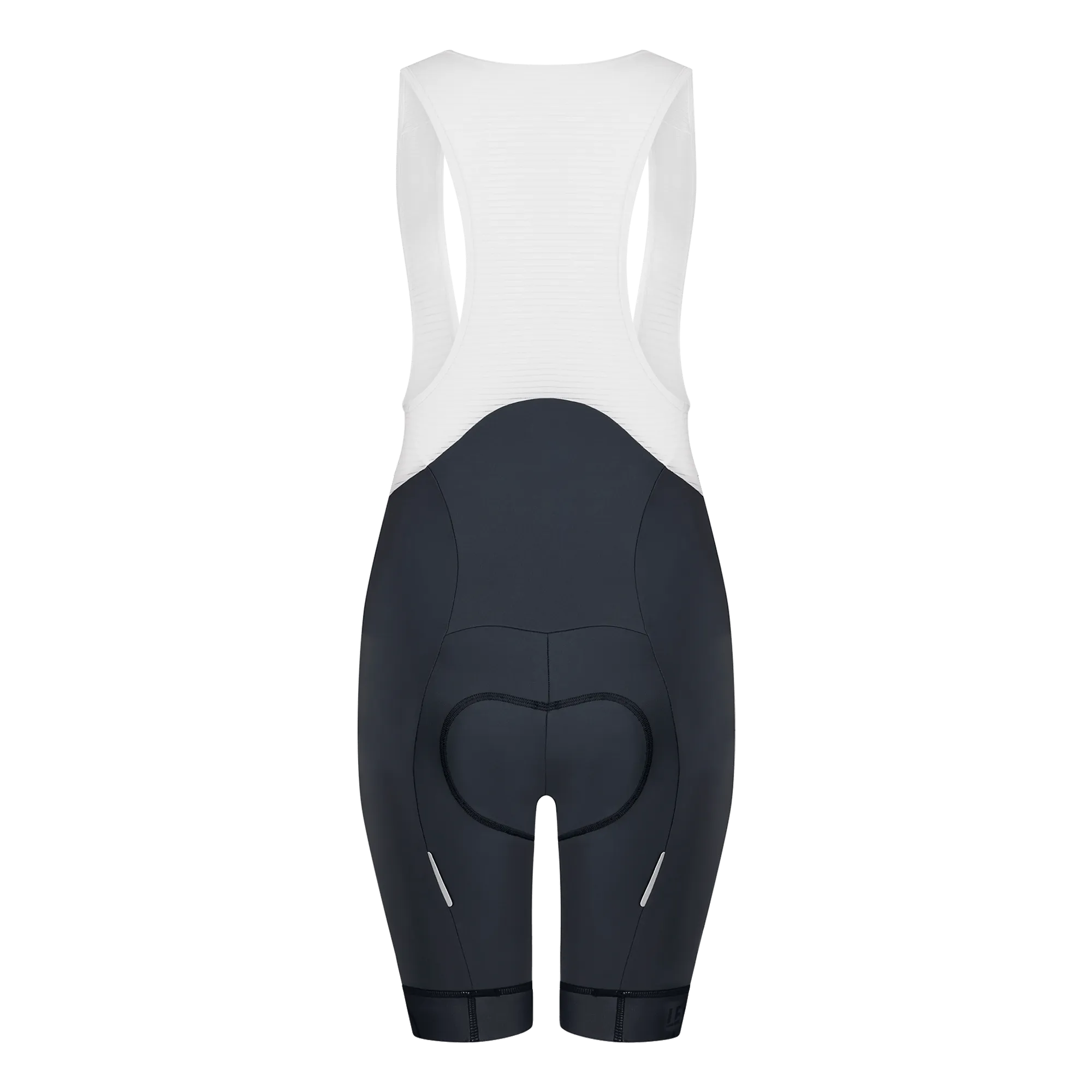 Women's Bib Shorts | MOUVEMENT 2 Charcoal