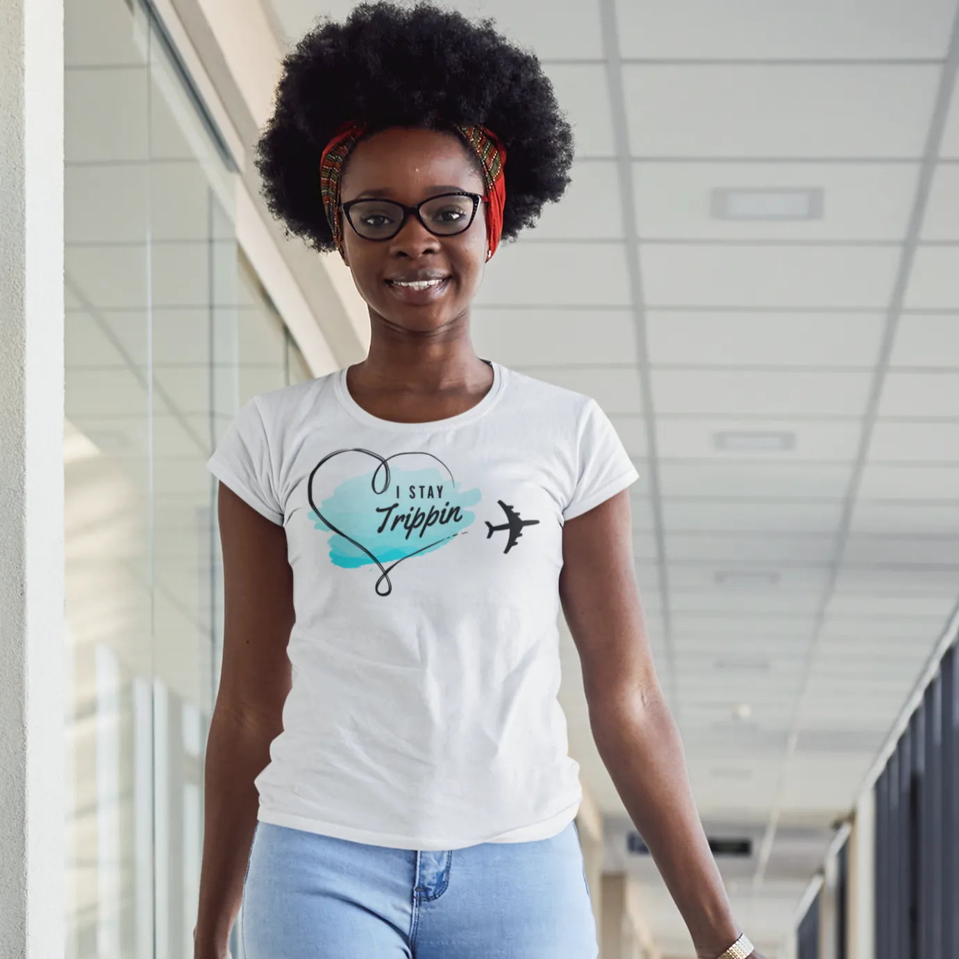 Women's "I Stay Trippin" Tee