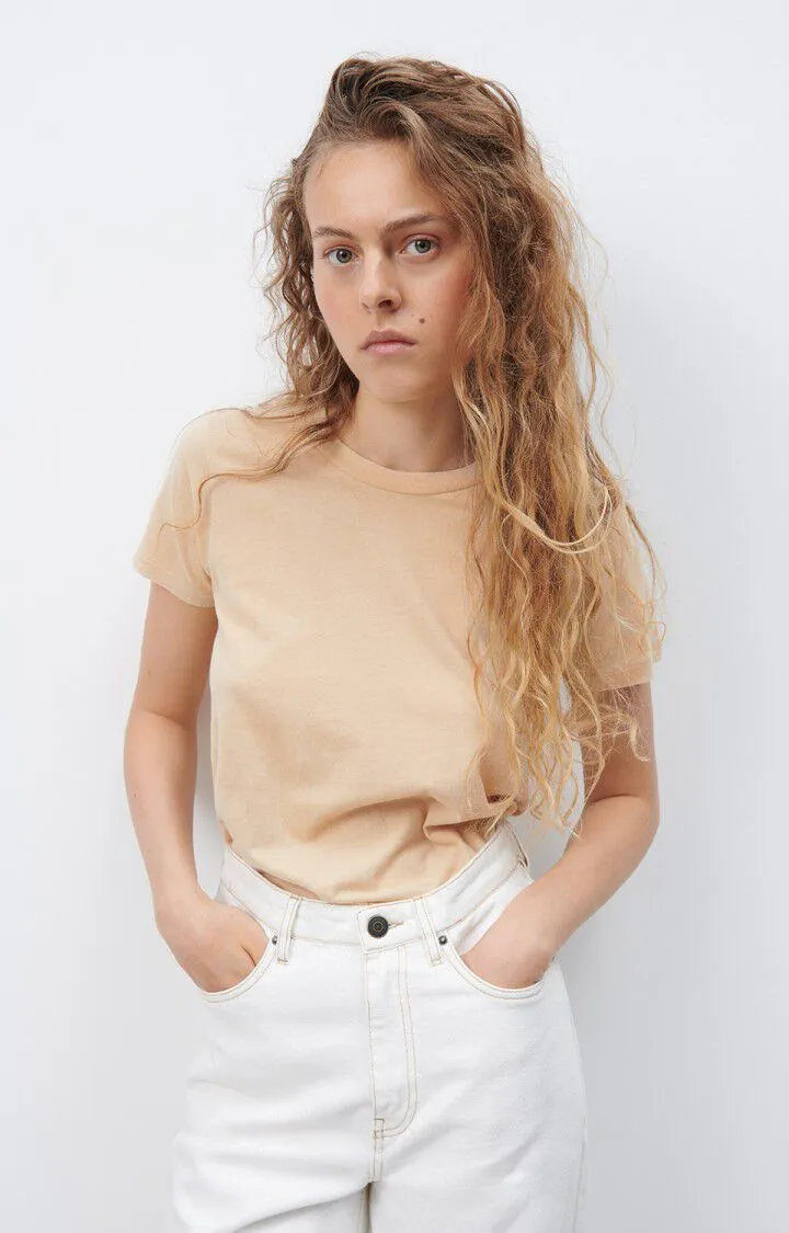 WOMEN'S T-SHIRT SS GAMIPY - SAND